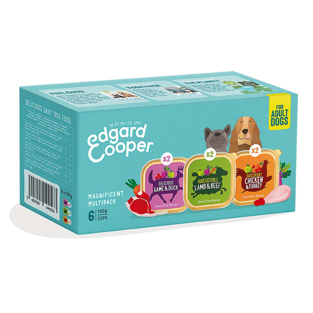 Edgard & Cooper - Multipack 6x100gr