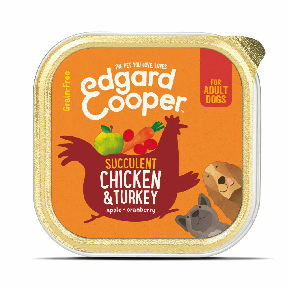 Edgard & Cooper Kip & Kalkoen kuipje 150gr