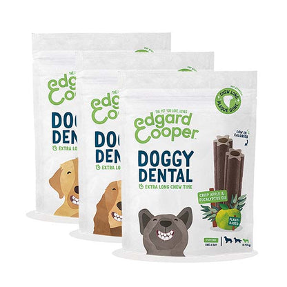 Edgard & Cooper Doggy Dental Sticks Appel - Eucalyptusolie